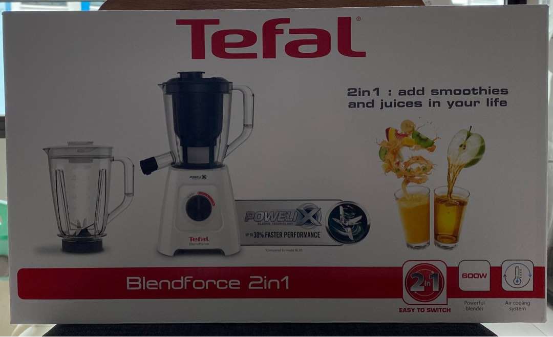 Tefal Blender Blendforce 2In1, TV & Home Appliances, Kitchen