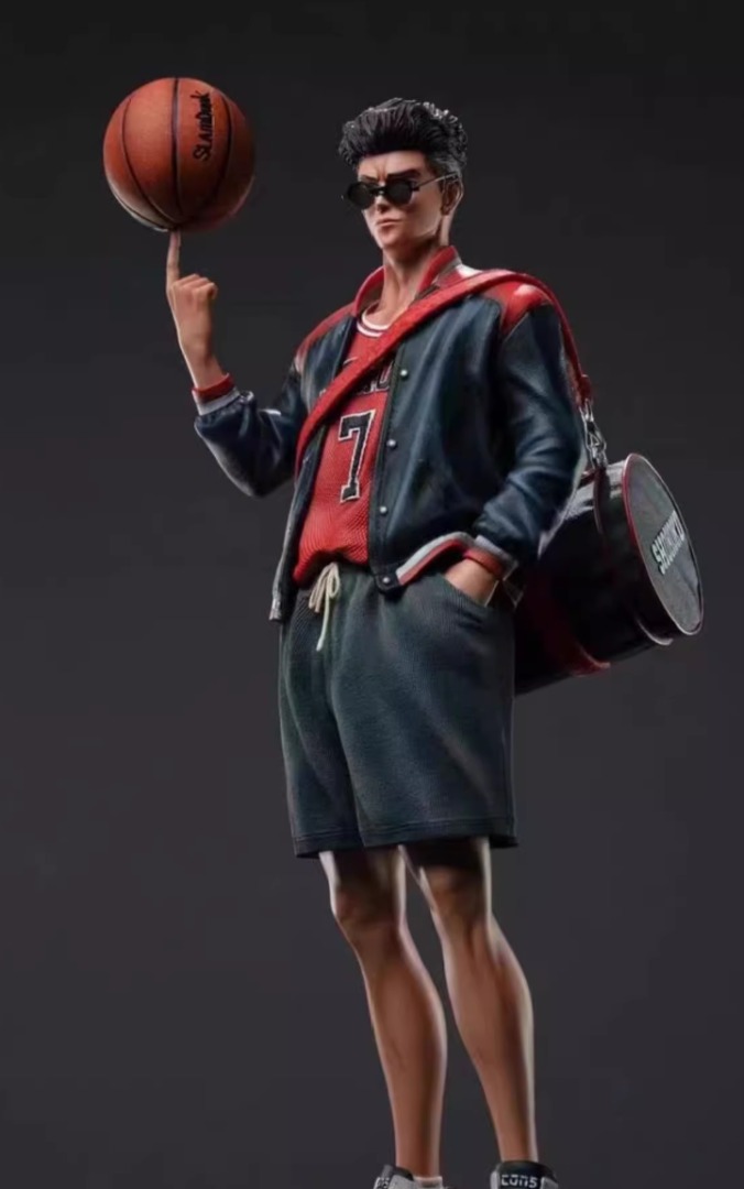 Figurine Slam Dunk Ryota Miyagi - M.I.C. - Officiel Japon - 146 Mm PVC