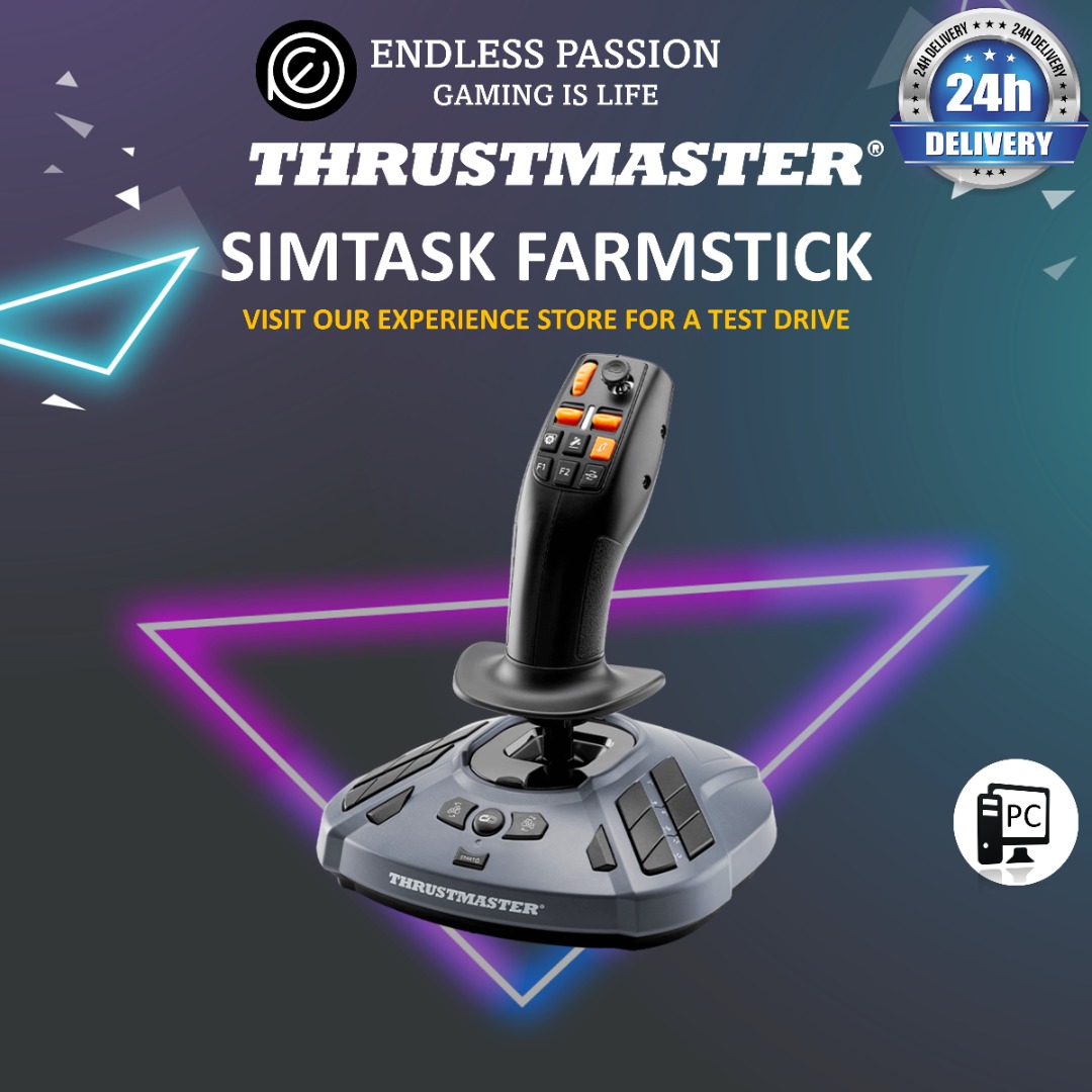 My NEW Favorite Farming Simulator Controller, The Simtask FARMSTICK 
