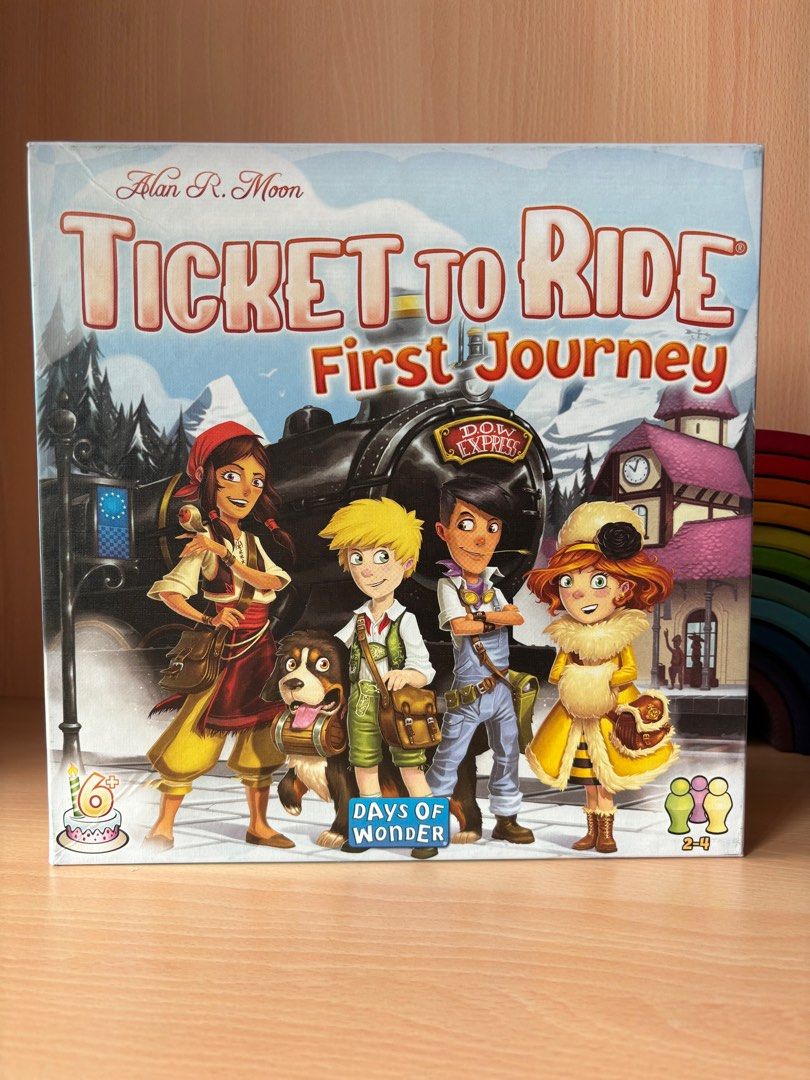 Ticket to Ride First Journey, Hobbies & Toys, Toys & Games on Carousell