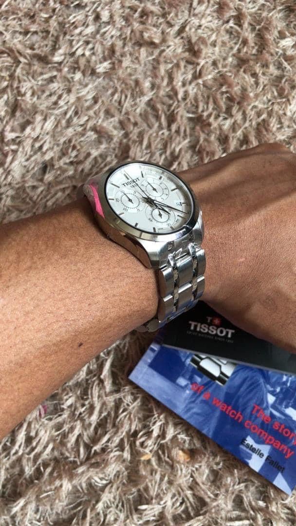 Tissot Watch Mens To35617a Couturier Chronograph