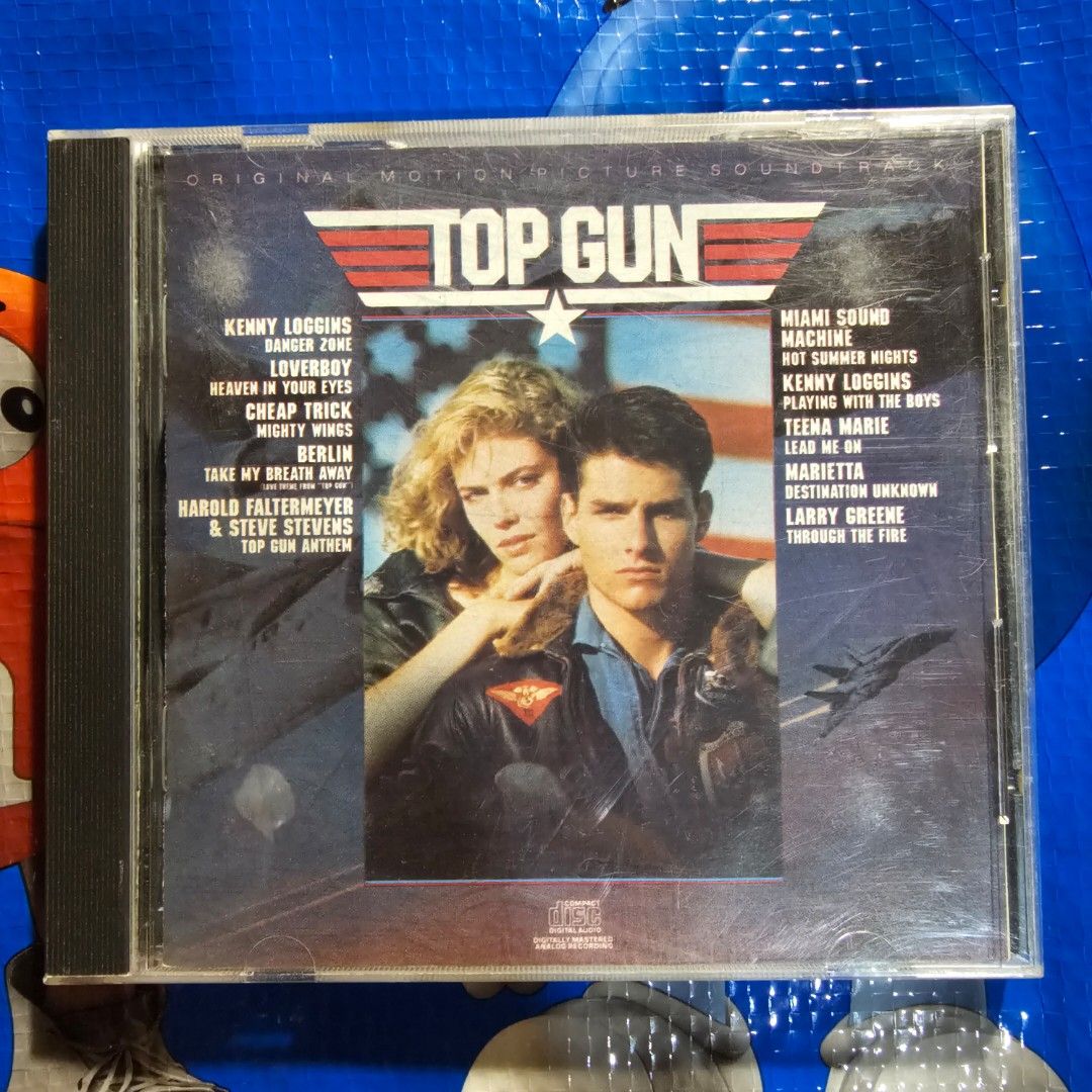 Top Gun Original Soundtrack CD NM, Hobbies & Toys, Music & Media