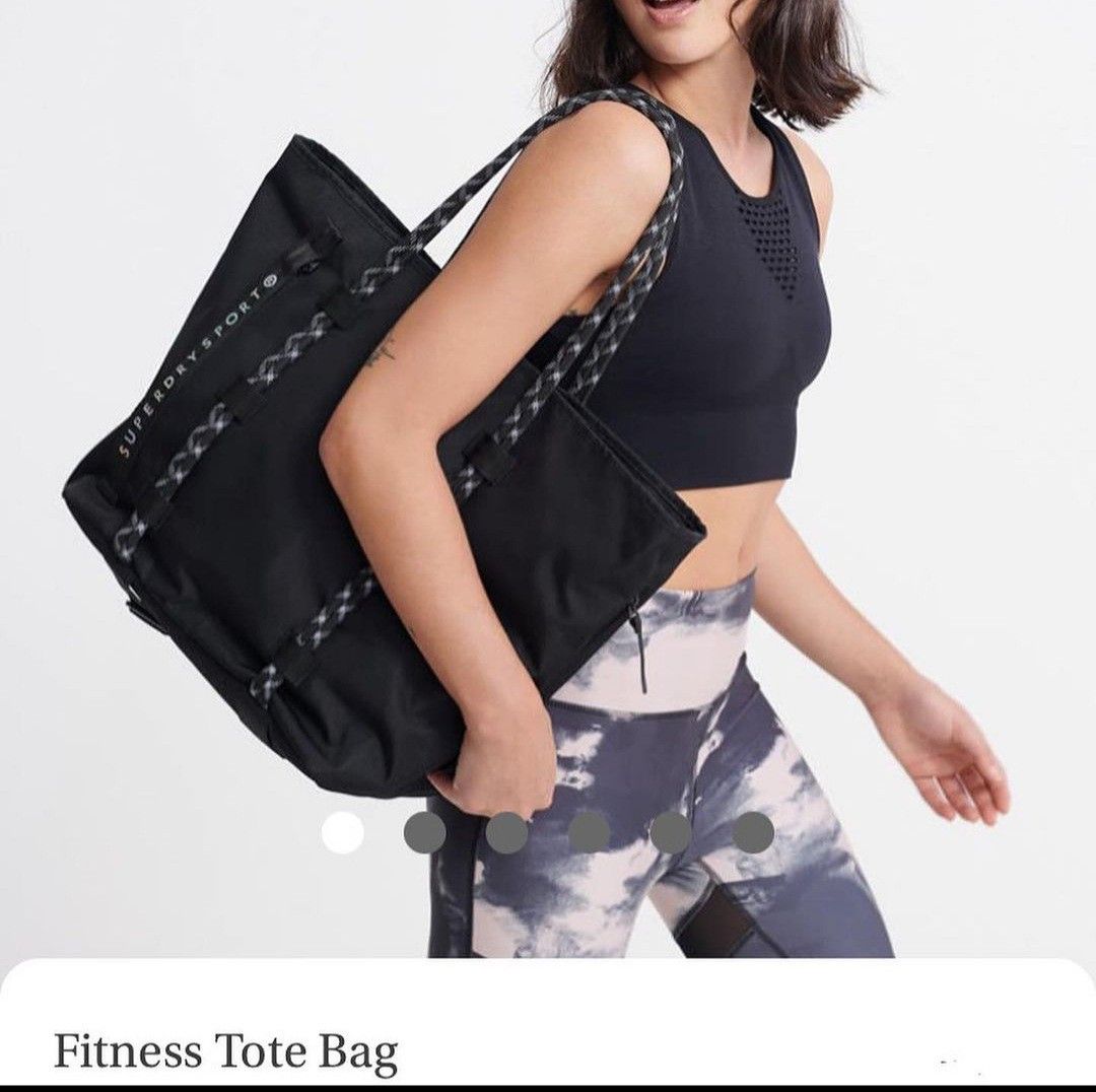 Superdry fitness tote sale bag