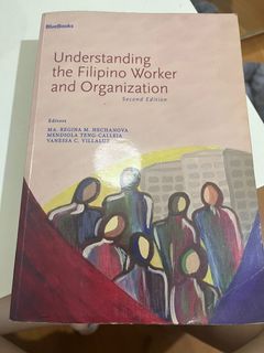 Understanding the Filipino worker and organization (Organizational Psychology Textbook)