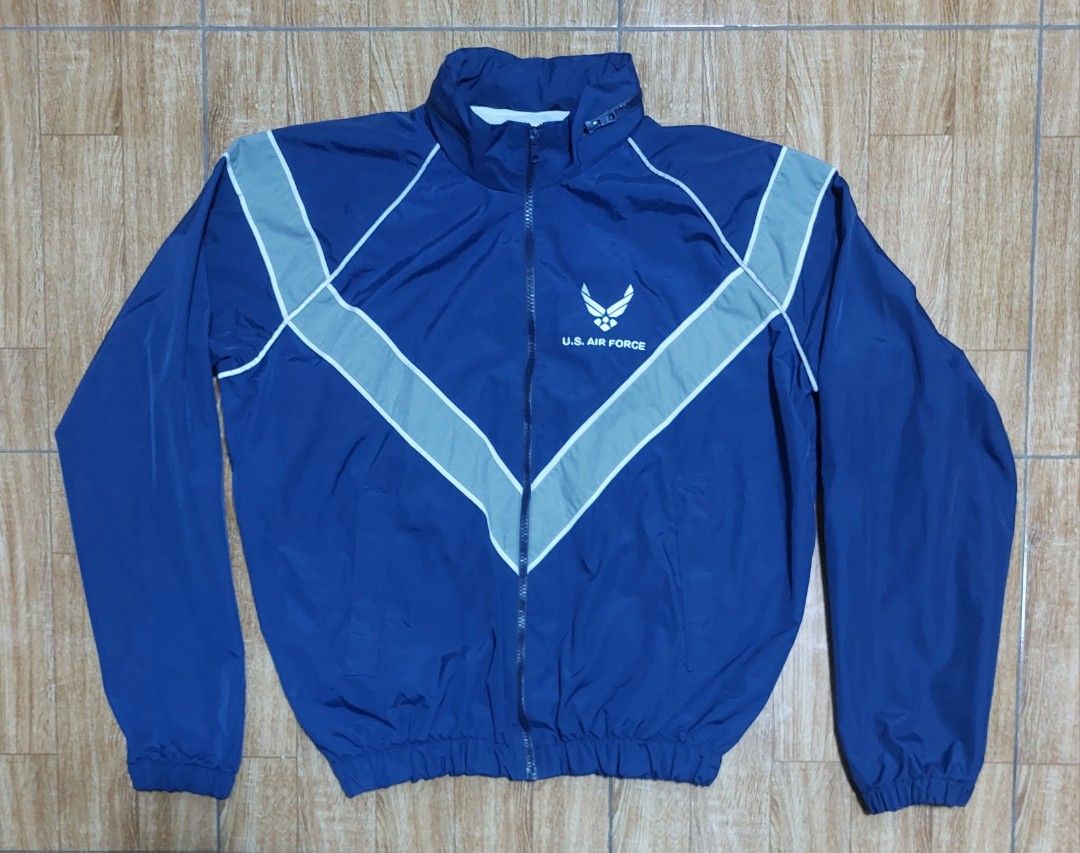 US Air Force PT Jacket, Men's Fashion, Activewear on Carousell
