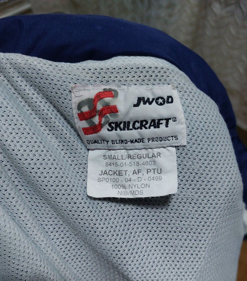 US Air Force PT Jacket, Men's Fashion, Activewear on Carousell