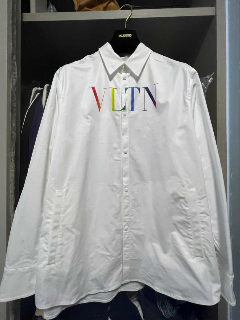 Valentino VLTN Shirt Jacket Luxury Apparel On Carousell