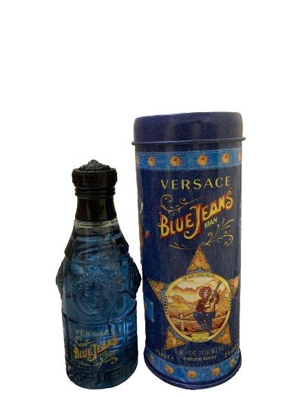 Blue store jeans perfume