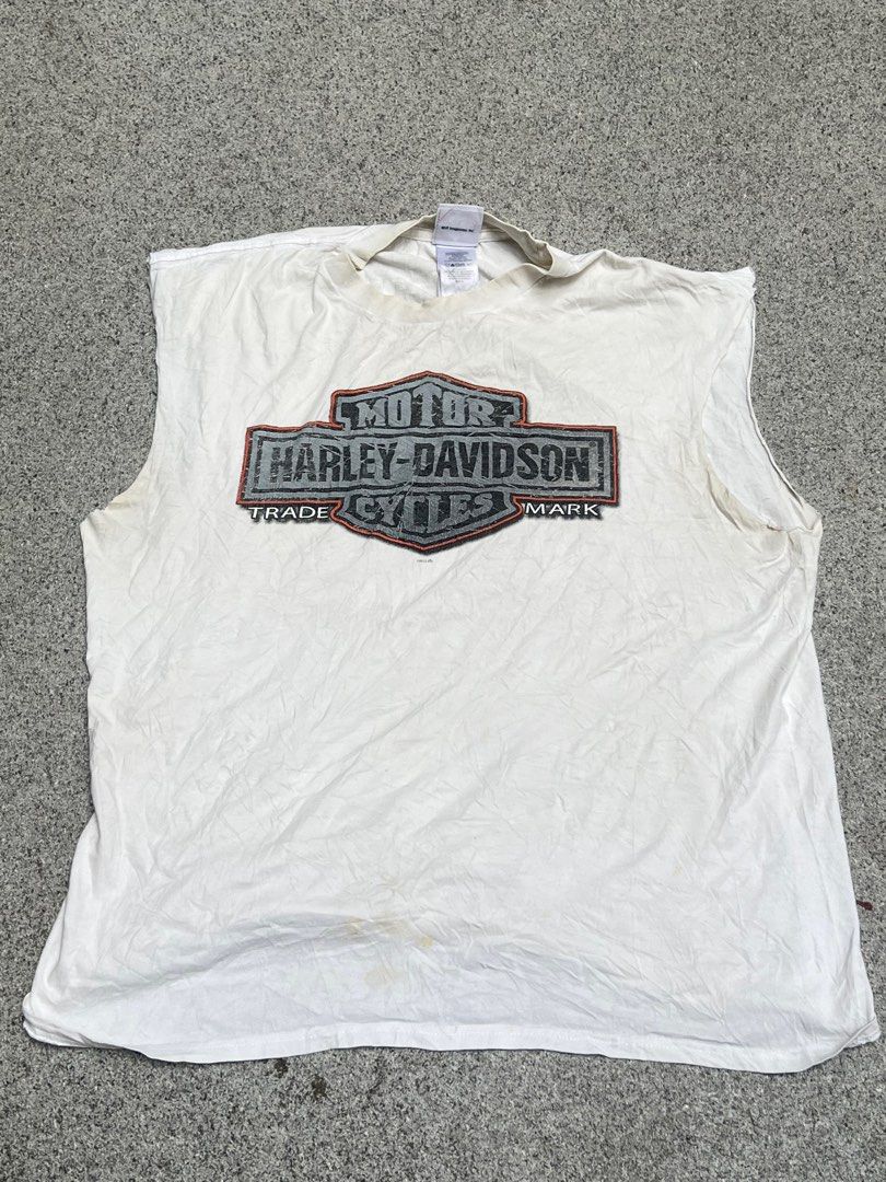 Vintage 90’s Harley Davidson black and pink tank top
