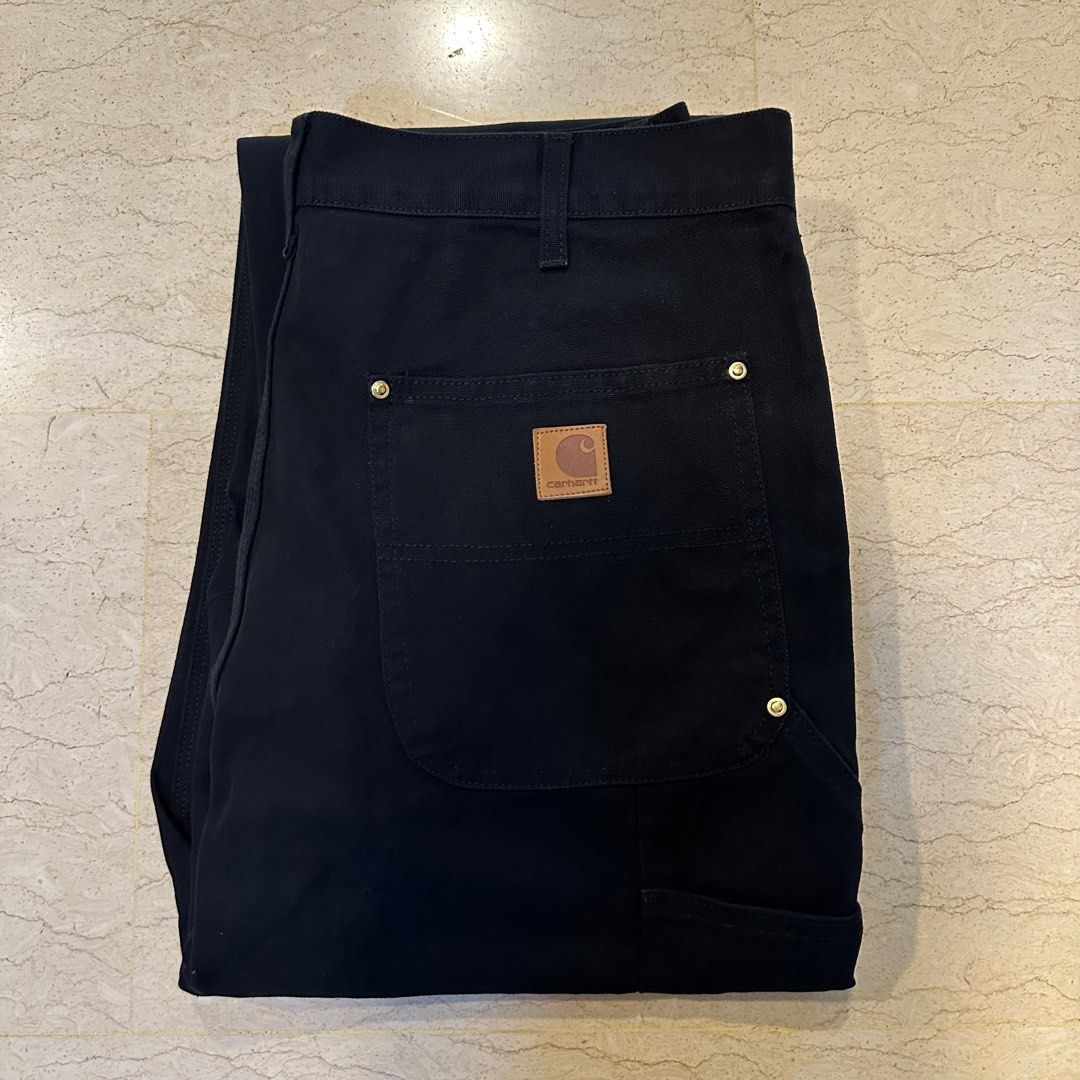 Mens black cheap carhartt jeans