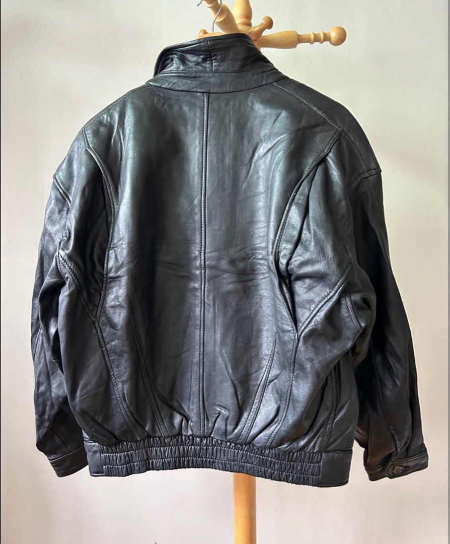Vintage Durban Japan quality sheep leather jacket, Men's Fashion, Coats