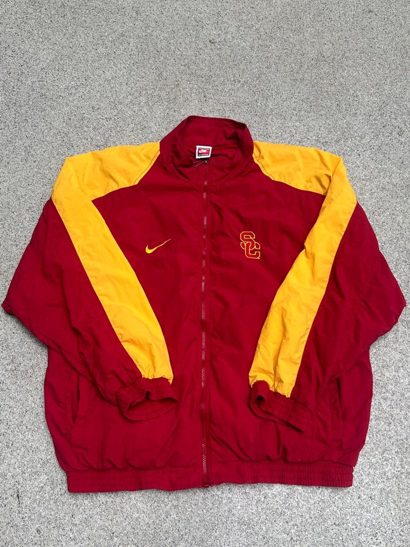 Vintage Nike USC Trojans Jacket RARE FIND Men s Fashion Coats