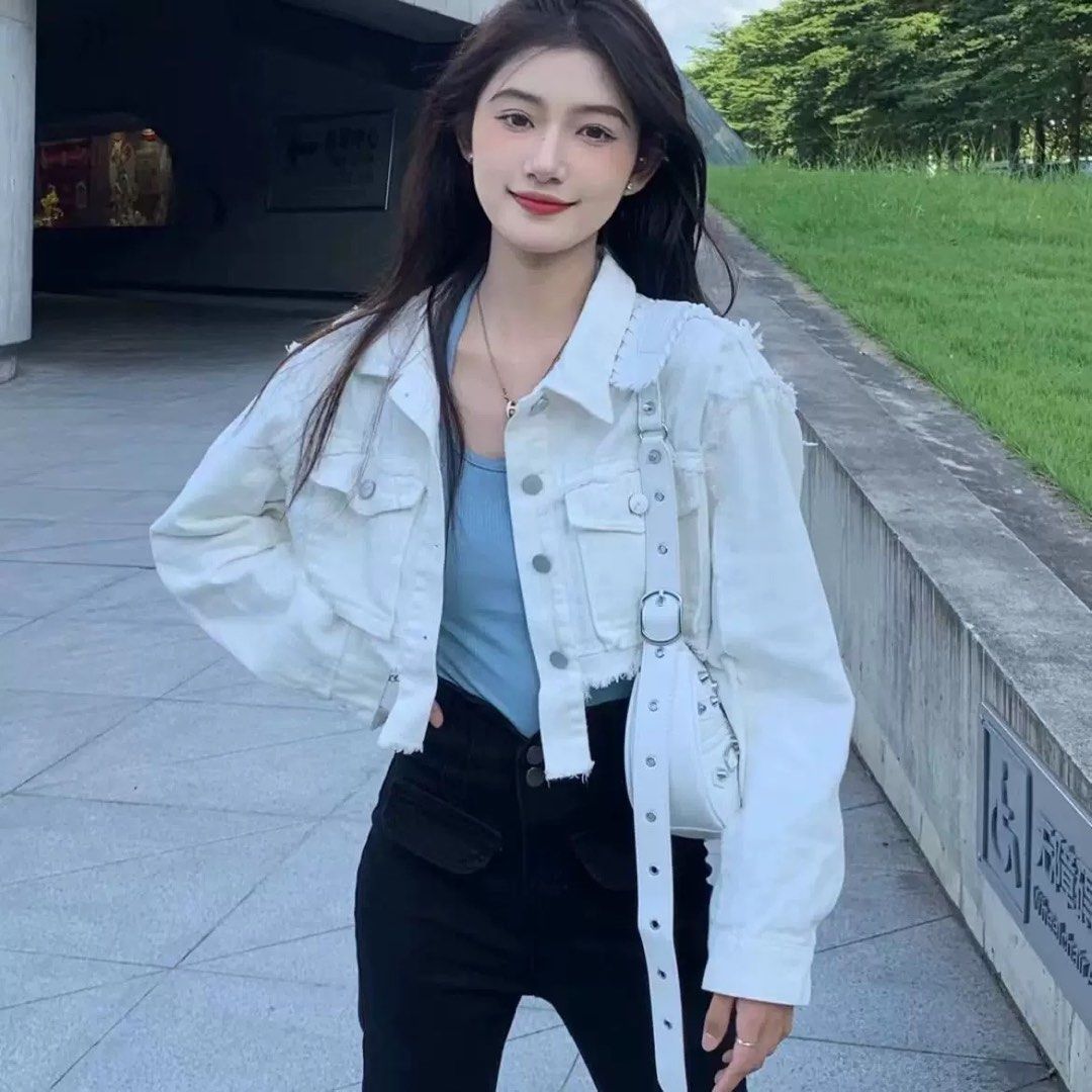 White jacket discount for girl