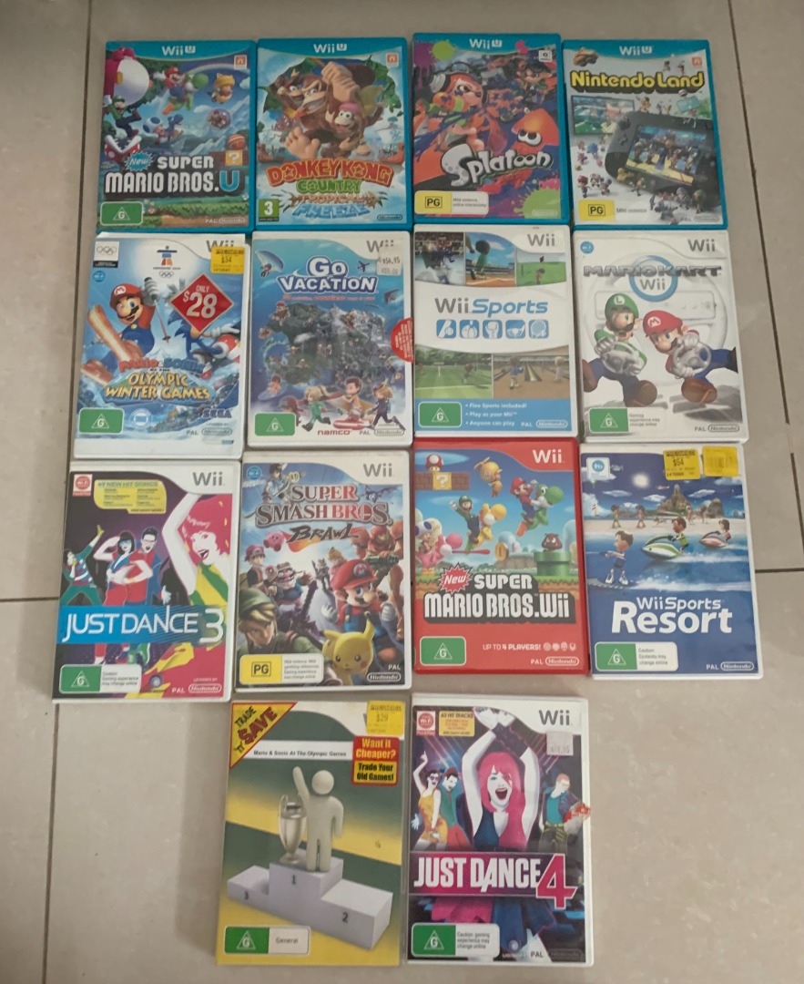 original wii games