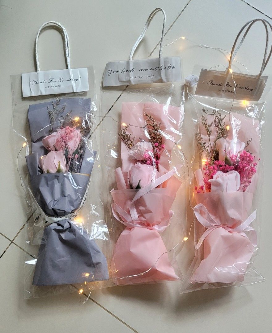 (Yishun)Preserved Flower Bouquet, Hobbies & Toys, Stationery & Craft