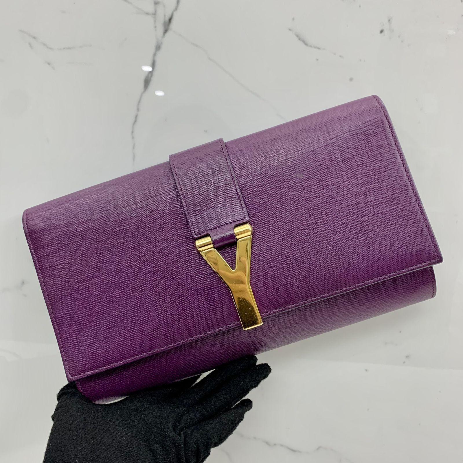 Purple ysl bag online