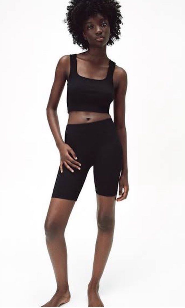 ZARA Limitless Contour Cycling Shorts xs s Women s Fashion Bottoms Shorts on Carousell