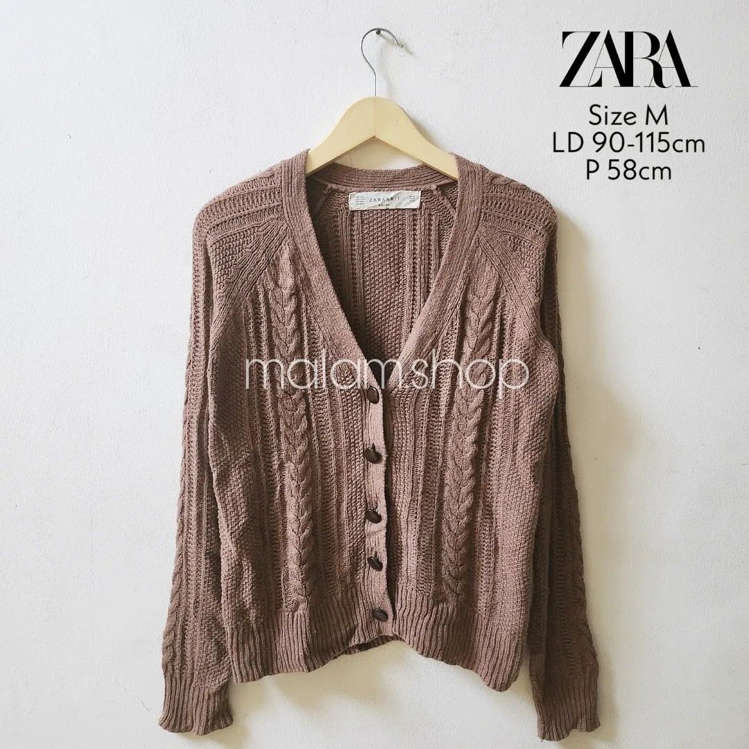 Cable Knit Zara Open Knit Jacket Cable Knit Cardigan Zara Zara