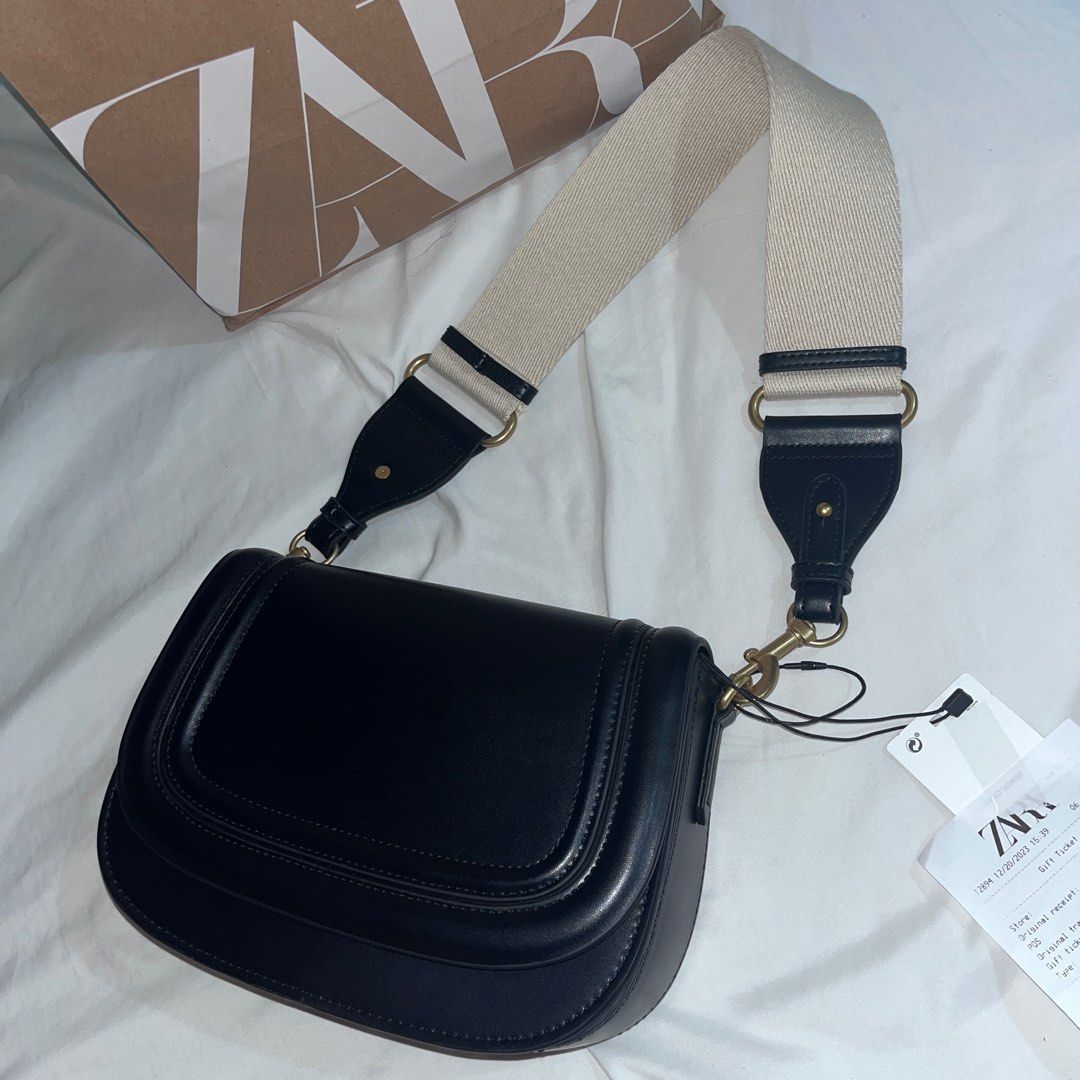 Zara - Crossbody Bag - Black - Women