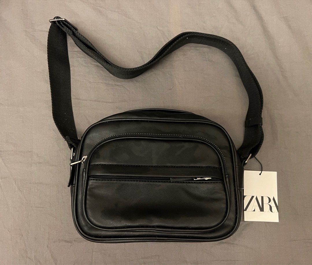 Zara monochrome crossbody bag sales