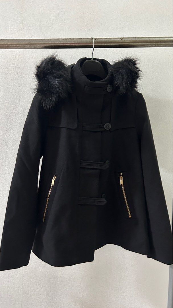 Zara three quarter length coat 2025