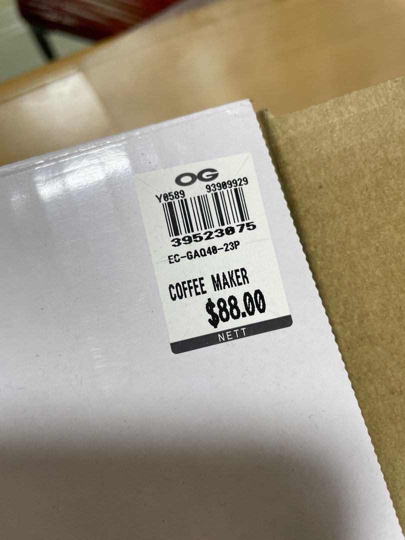 Zojirushi Coffee Maker ECGAQ40, TV & Home Appliances, Kitchen Appliances, Coffee Machines