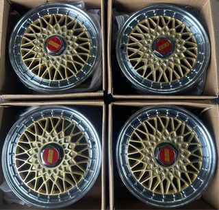 14” BBS RS design mags 5Holes pcd 100-114 Brandnew