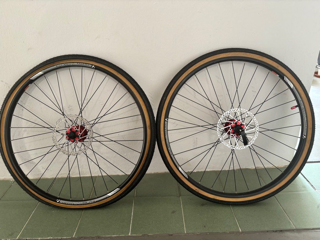 26 Bontrager AT 650 Wheelset Sports Equipment Bicycles Parts