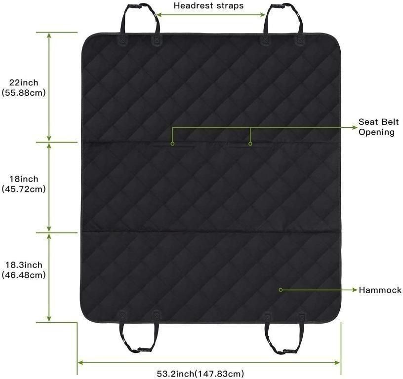 Shine hai dog shop car seat cover