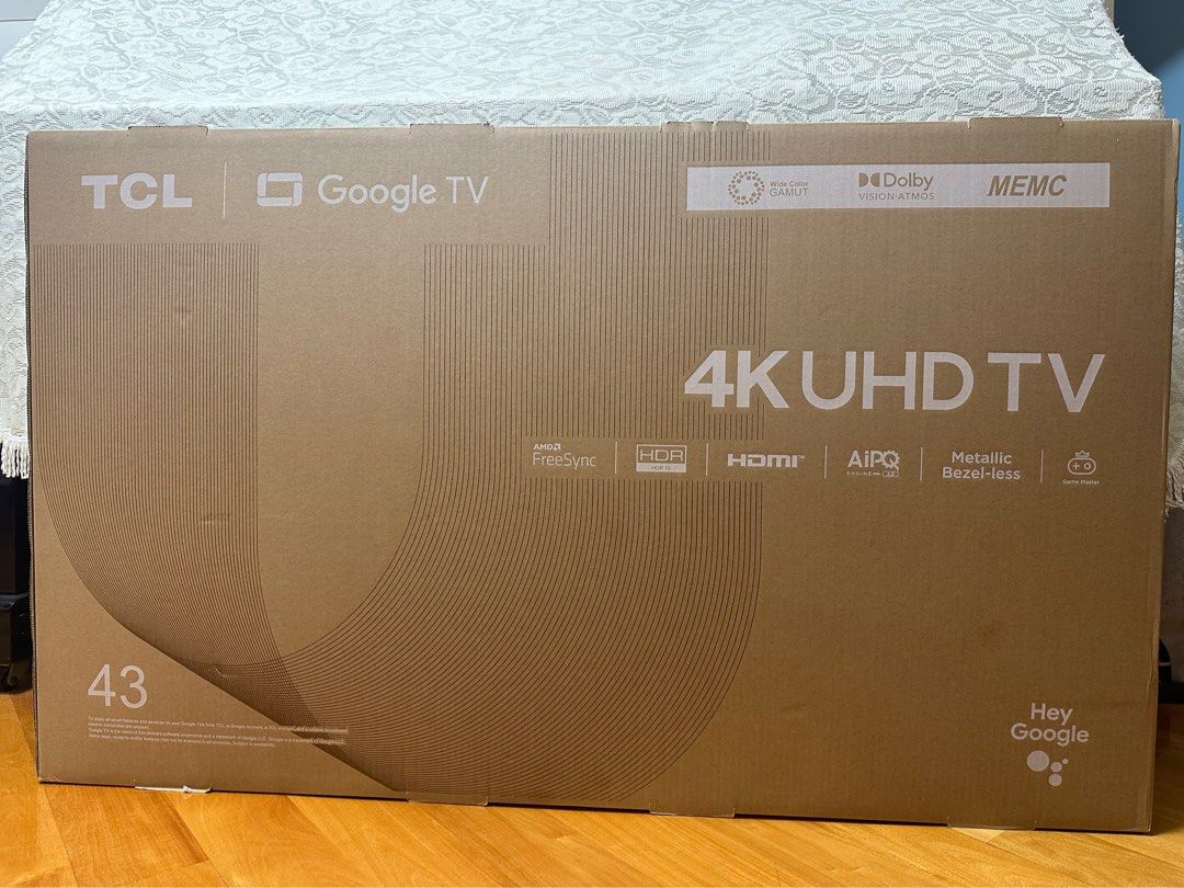 43P745 TCL 43 INCH 4K UHD Google TV