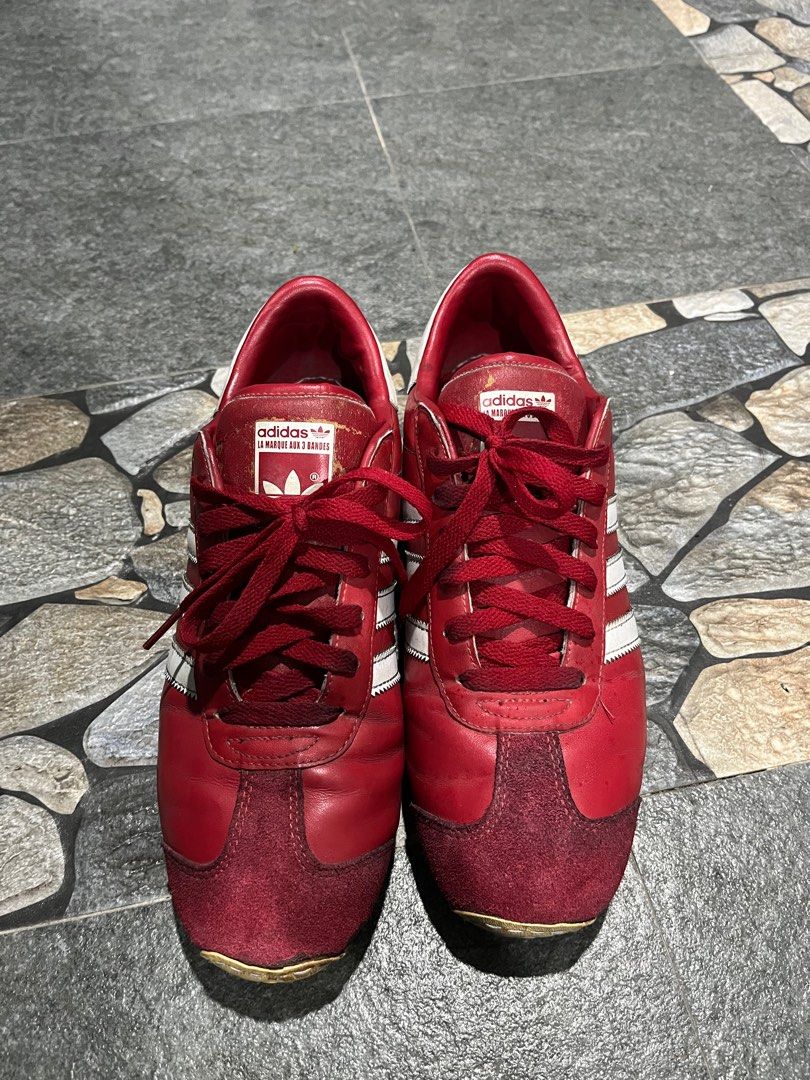 Adidas la marque sales aux 3 bandes red