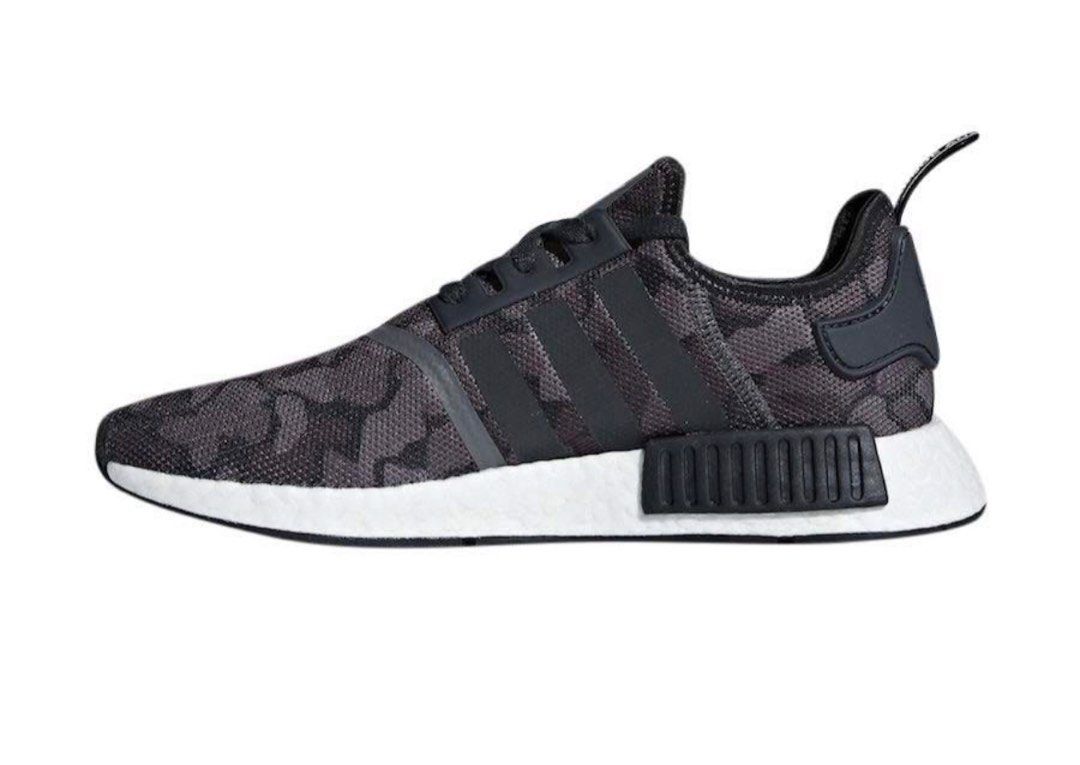Adidas NMD R1 Grey Camo Shoes Men s Fashion Footwear Sneakers on Carousell
