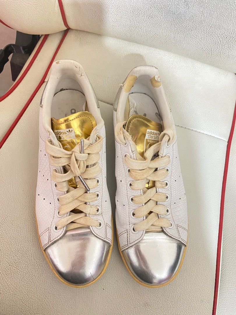 Gold Stan Smith Adidas Special Adidas Stan Smith (White/Gold