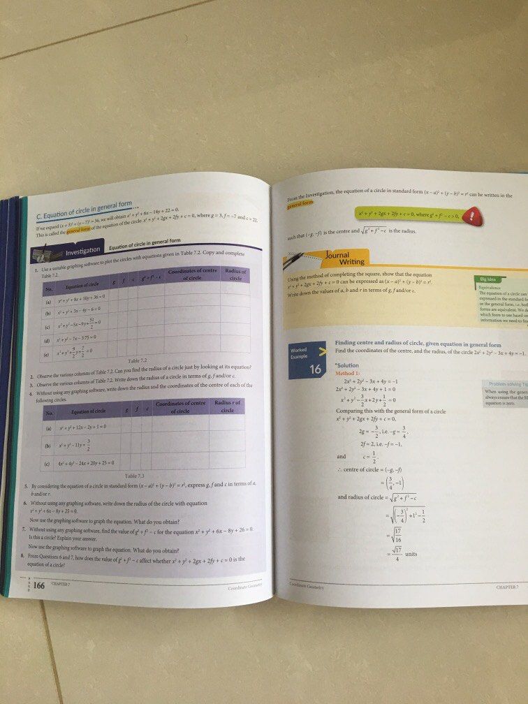 Amath Textbook / think!Additional Mathematics textbook A & B, Hobbies ...