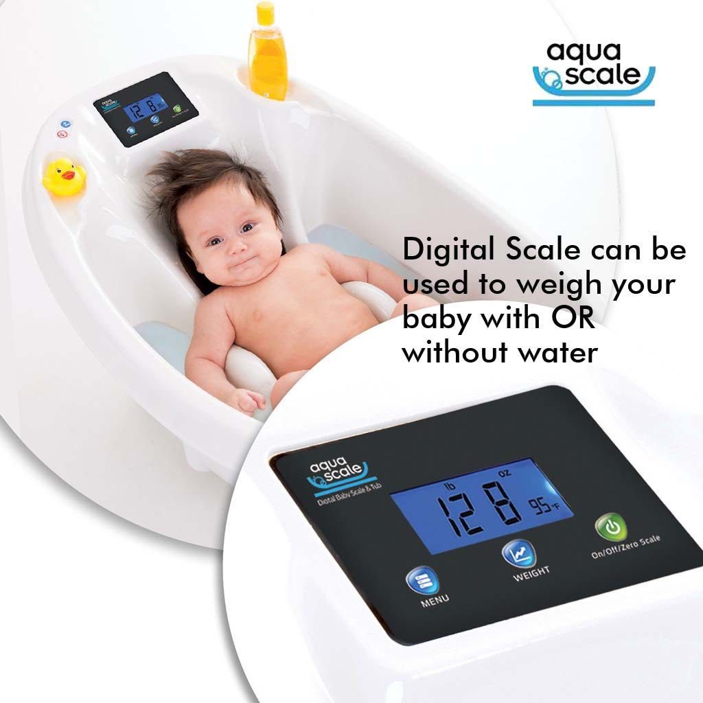 Aquascale digital cheap scale & thermometer