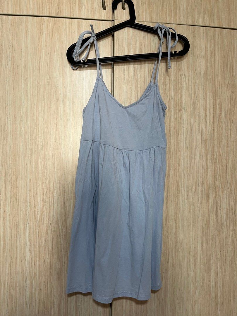 asos baby blue baby doll dress Women s Fashion Dresses Sets Dresses on Carousell