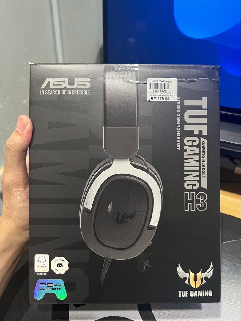 Asus TUF H3 Gaming Headset, Audio, Headphones & Headsets on Carousell