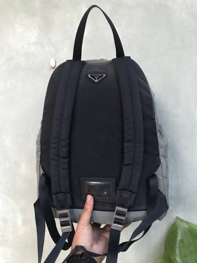 Authentic prada Backpack (Category: Bags & Wallets) located in Pasir Mas. Submitted by khairulpeja (Listing ID 1273817221, Image 2). Description: USED ITEM.