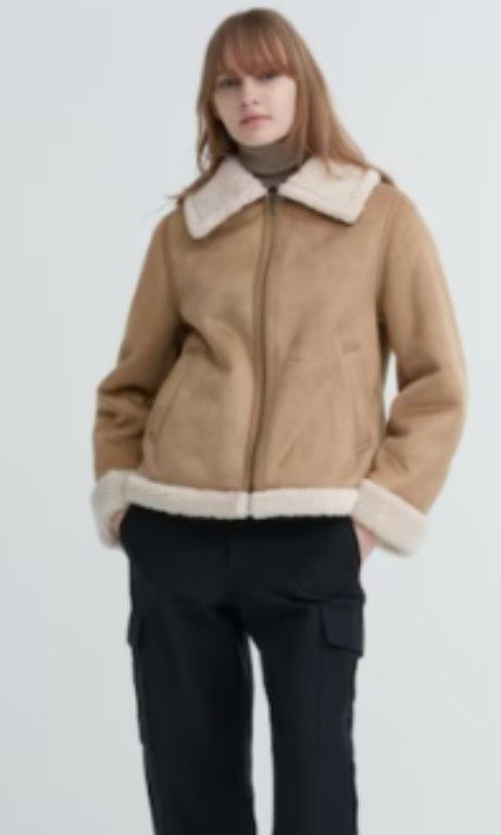 Uniqlo aviator jacket cheap
