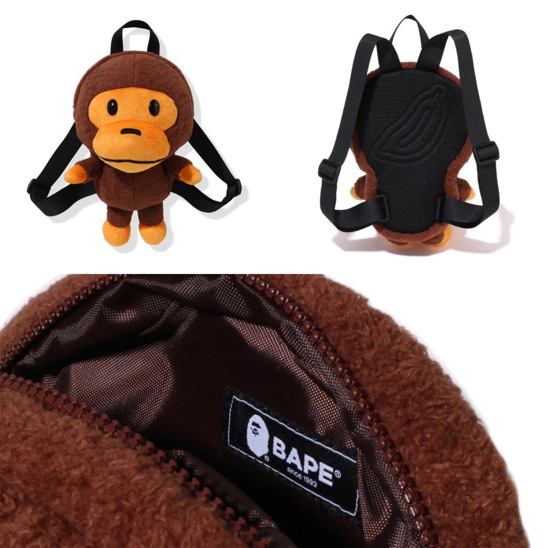 BAPE BABY MILO PLUSH DOLL DAY PACK, Babies & Kids, Babies