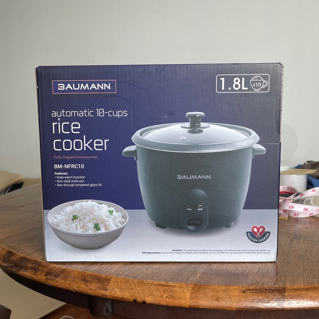 [SALE] Baumann 1.8L Automatic Rice Cooker, TV & Home Appliances