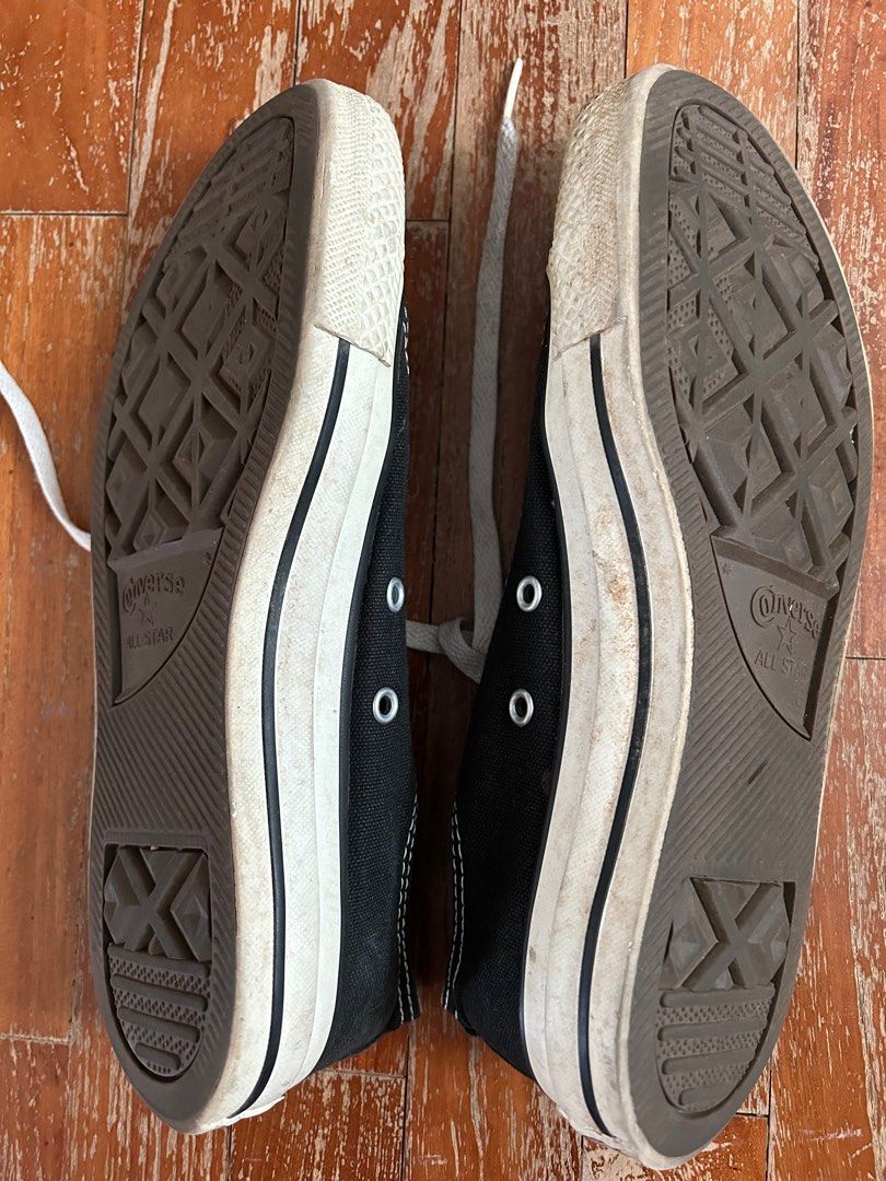 Black converse all stars size 6 Women s Fashion Footwear