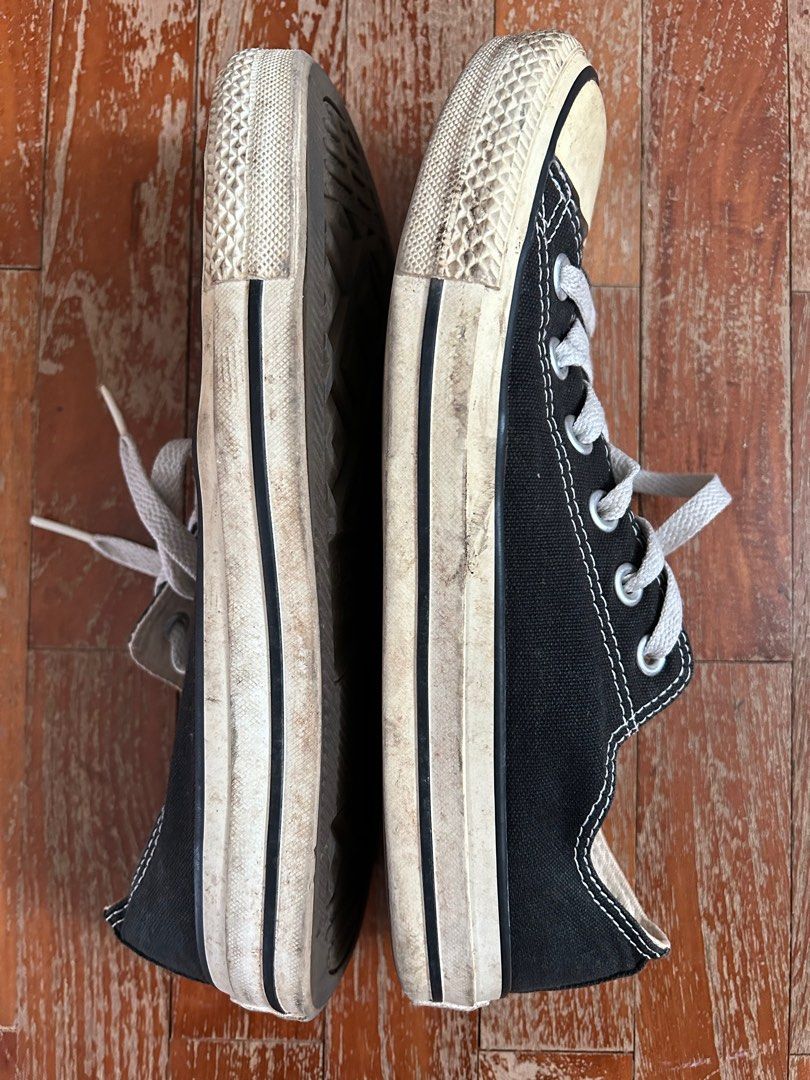 Black converse all stars size 6 Women s Fashion Footwear