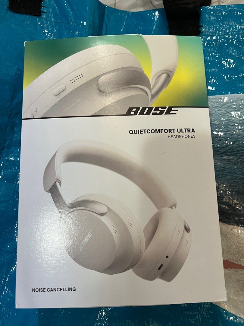 Bose QuietComfort® 無線消噪耳機Ultra 白色全新未開封, 音響器材, 頭