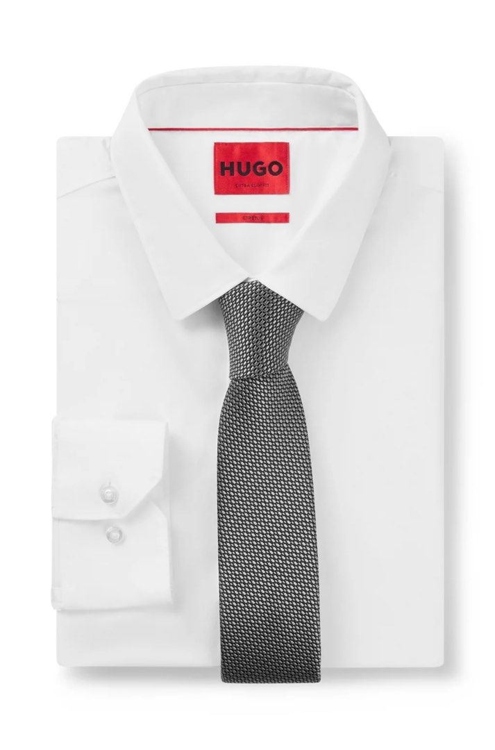 hugo boss silk shirt