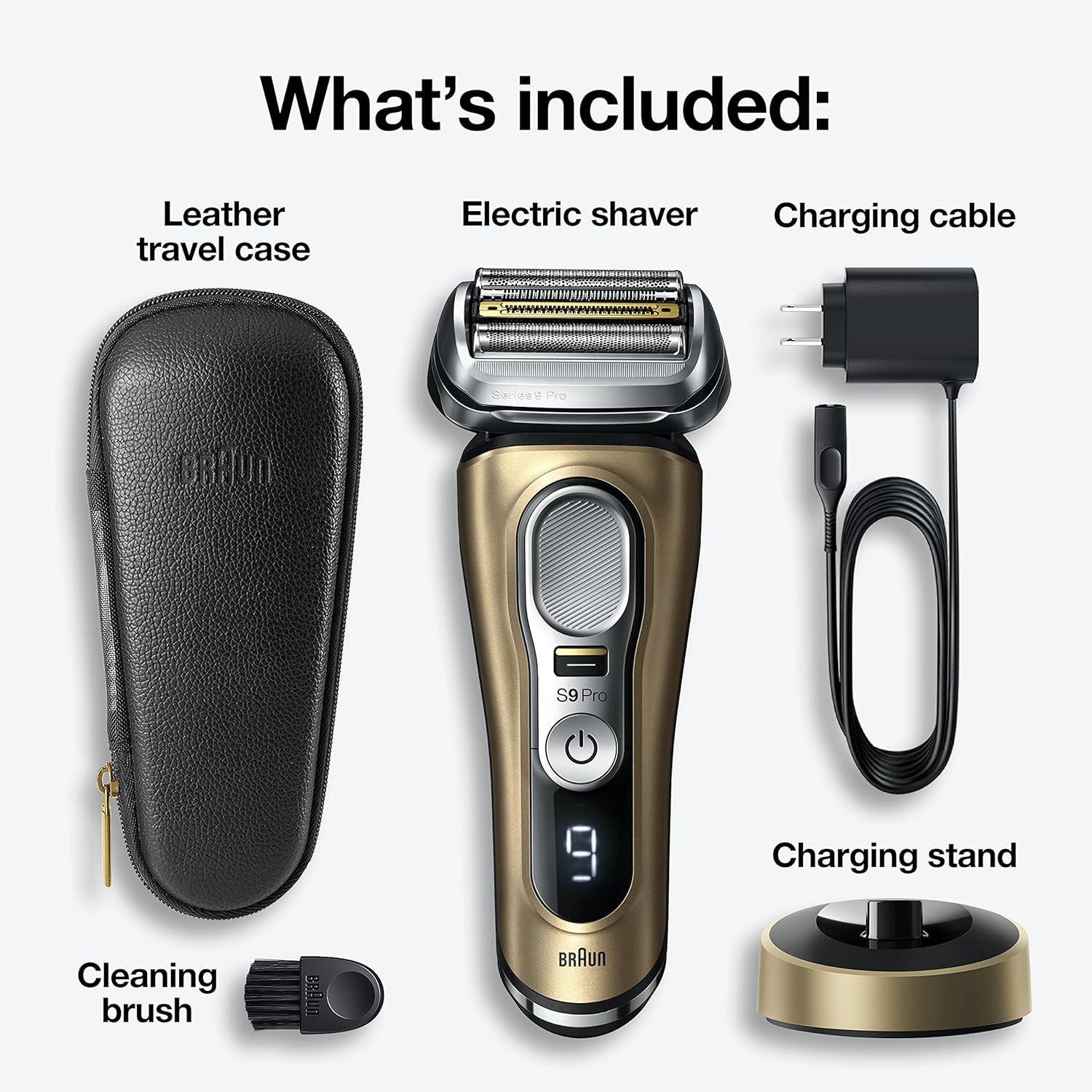  Braun Electric Razor for Men, Waterproof Foil Shaver, Series 5  5050cs, Wet & Dry Shave, With Beard Trimmer and Body Groomer, Rechargeable,  Charging Stand Included, Blue : Beauty & Personal Care