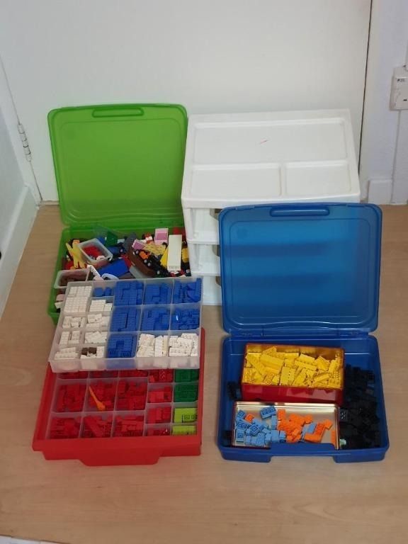 Lego 3 hotsell drawer storage rack