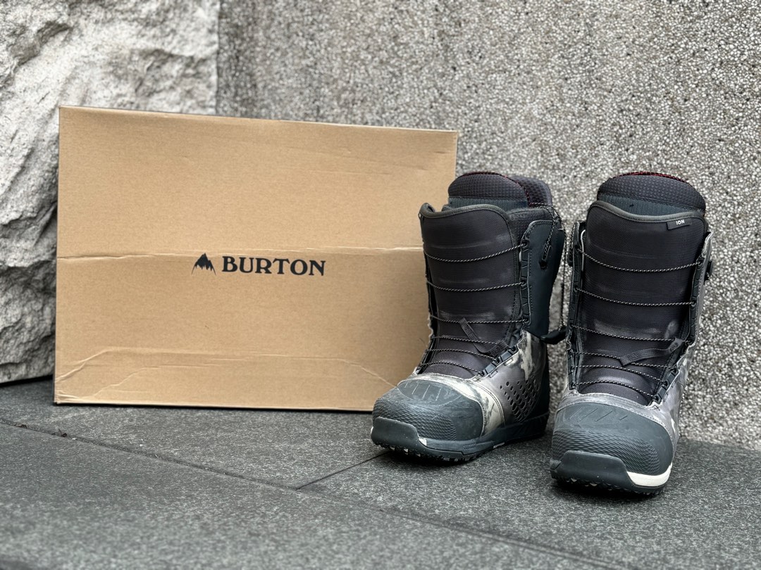 Burton Ion 2019 迷彩US 10.5 28.5cm（有盒子）, 體育器材, 其他運動