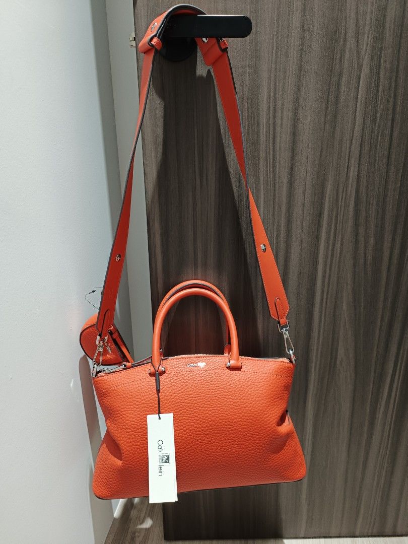 Calvin Klein Satchel Crossbody Luxury Bags Wallets on Carousell