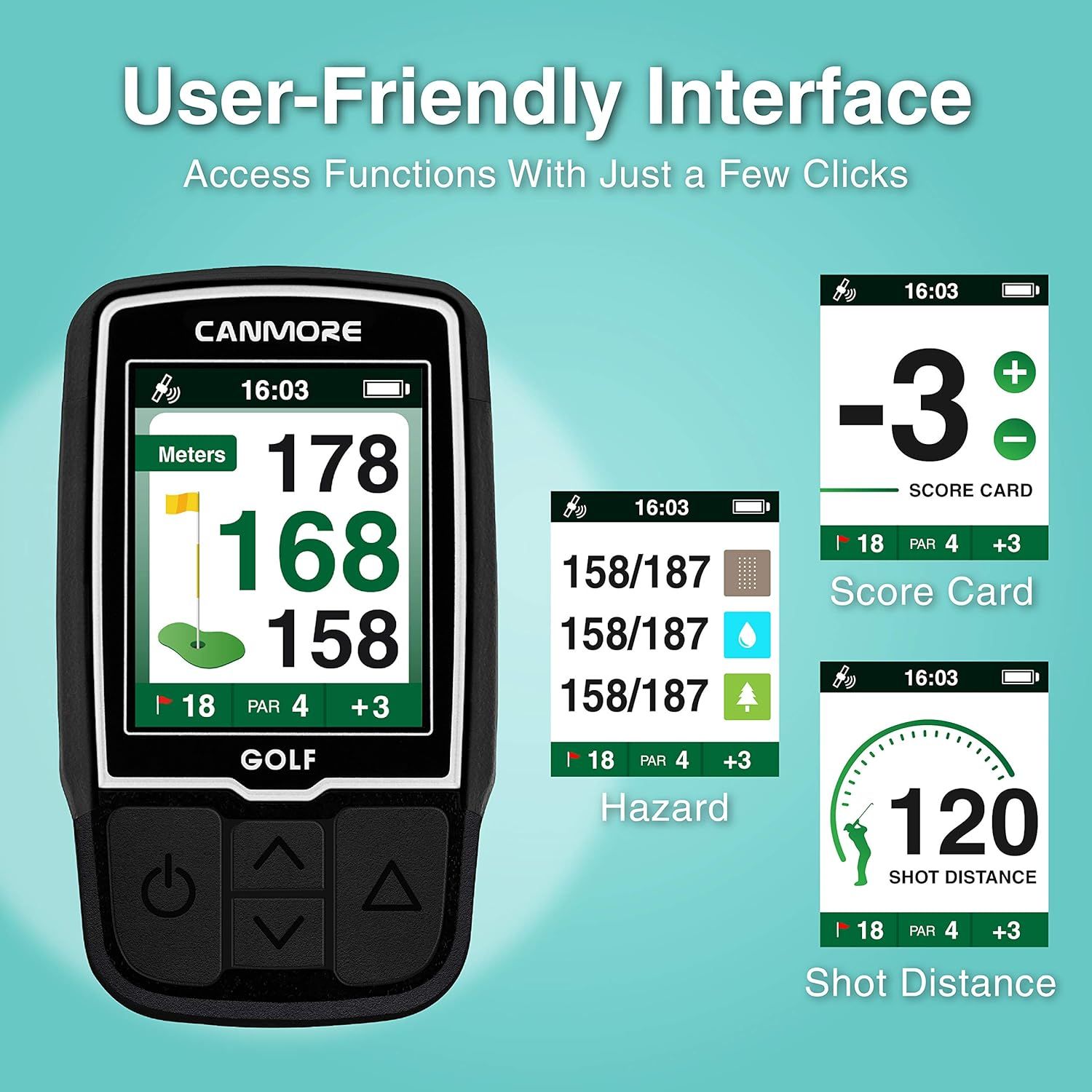 Golf distance outlet gps
